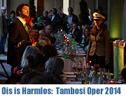 Tambosi Oper 2014 unter dem Leitmotiv "Ois is harmlos" Premiere am 03.06.2014 - jeden Donnerstag im Luigi Tambosi am Hofgarten (©Foto:Martin Schmitz)